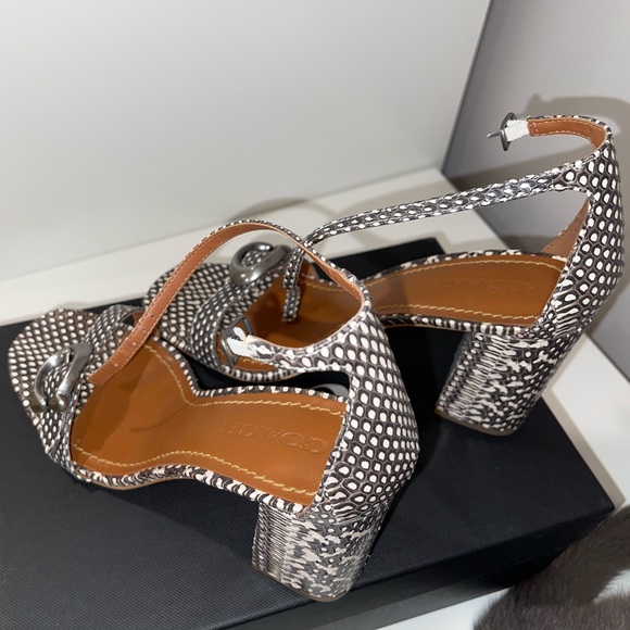 Coach real snake skin block heels - Picture 5 of 8